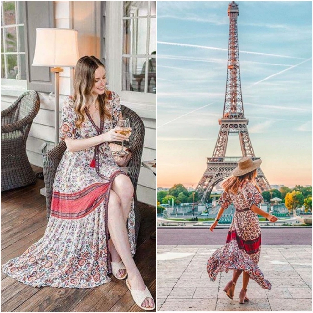 Spell & the gypsy Elle gown rosewood small NWOT